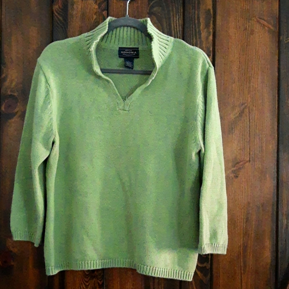 V-neck sweater